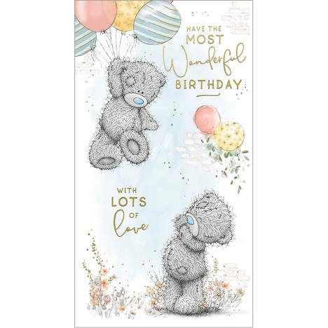 Holding Balloons Me to You Bear Birthday Card £2.19
